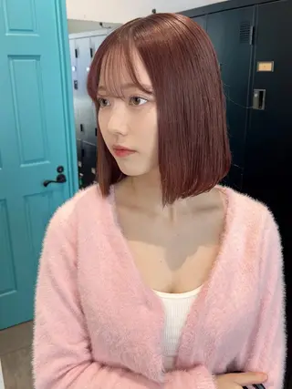 ショート カラー LUCK 本厚木店のヘアスタイル