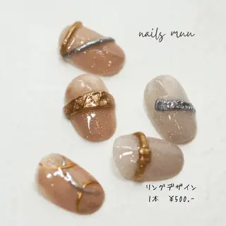 ネイル nails muu まゆのネイルデザイン