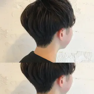 ショート メンズ 嶋佐 昌大 シマサマオのヘアスタイル