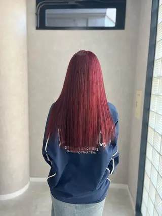 カラー UNBALANCE  OSAKA所属・縮毛矯正モデル 募集中Yuuriのヘアスタイル