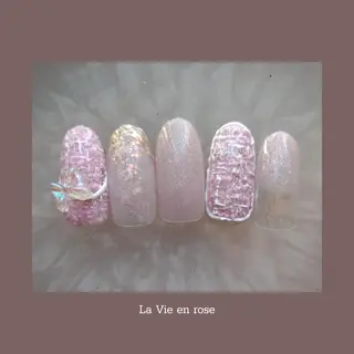 ネイル ラヴィアン ローズのネイルデザイン