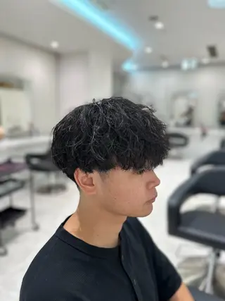パーマ メンズ 🐺メンズパーマ マッシュ　あさひ🐺のヘアスタイル
