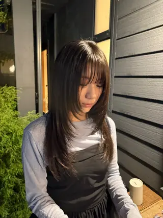 ロング 原田 翠のヘアスタイル