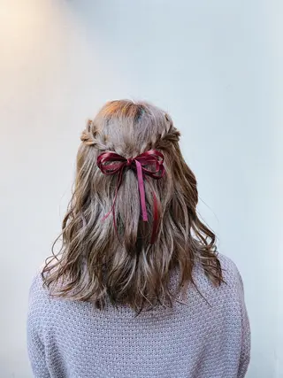 セミロング 高浜 夕海のヘアスタイル