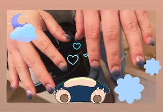 メンズ ネイル 爪ケア/深爪 自爪育成 🐰えむのネイルデザイン