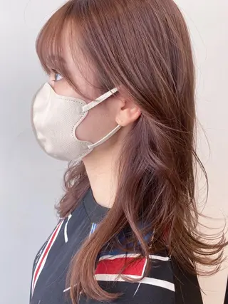 ロング カラー shiori/暖色/ レイヤー/似合わせのヘアスタイル