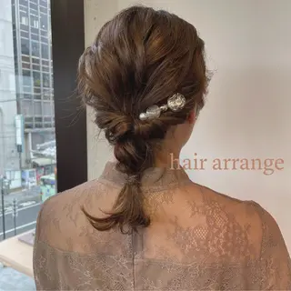 ミディアム ヘアアレンジ 似合わせヘア🤍 面田法子のヘアスタイル