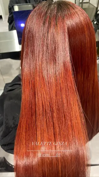 ロング カラー 銀座/韓国ヘア🤍 レイヤーAYUMIのヘアスタイル