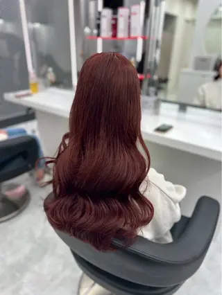 カラー 🍒暖色艶カラー 🍒FUKA🍒横浜のヘアスタイル
