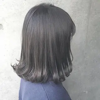 ミディアム カラー ニシオカ タクヤのヘアスタイル