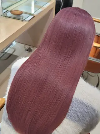 ロング カラー ハイトーン/デザイン カラー/COCOKAのヘアスタイル