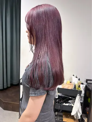 カラー 🍒暖色カラー🍒 ueno aiのヘアスタイル