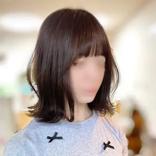 ミディアム カラー 🥣 hashi 🛋️のヘアスタイル