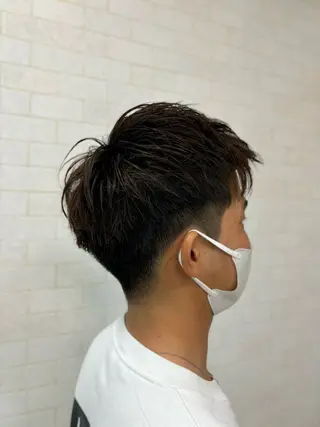 メンズ 中尾 文架のヘアスタイル