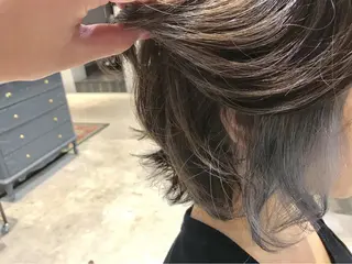 カラー 湯浅  隆のヘアスタイル