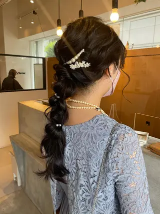 ヘアアレンジ 齊藤 桃子のヘアスタイル