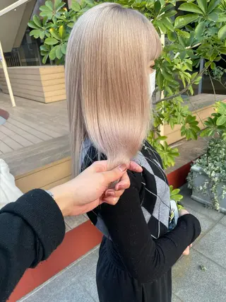 ロング VEGA天神 ブリーチのヘアスタイル