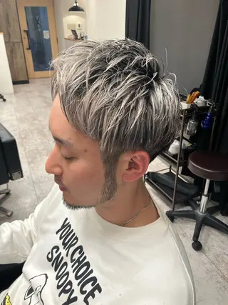 カラー メンズ メンズ特化/パーマ/ フェードWATARUのヘアスタイル