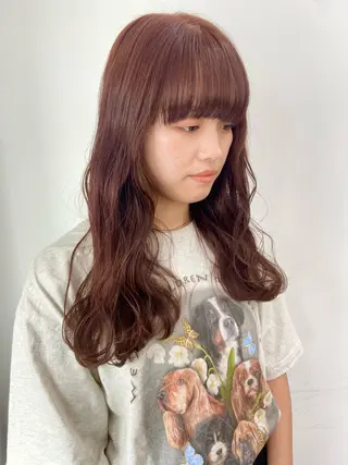 ロング カラー ダブルカラー 🌙ｃｈｉｎａｒｉのヘアスタイル