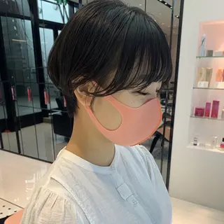ショート ハッシュカット/ハイ トーン/MANAMIのヘアスタイル