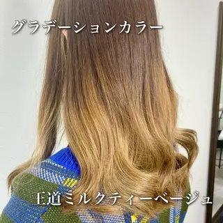 ロング カラー 中本 達也のヘアスタイル