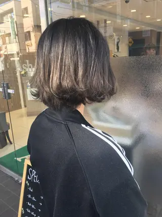 ミディアム 寺内 紳悟のヘアスタイル