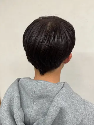 ショート メンズ パーマ/ハイトーン /吉田眞のヘアスタイル