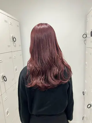 ロング カラー ハイトーンカラー 🦄レイヤーカットのヘアスタイル