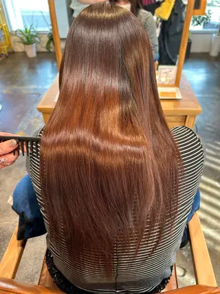 ロング 透明感カラー 暖色shihoのヘアスタイル