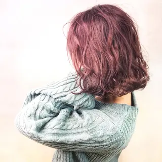ミディアム カラー エリア人気No.1 美容室Ash西船橋のヘアスタイル