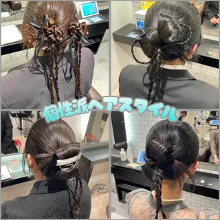 ヘアアレンジ 👑艶髪/カラー/ アレンジ/特化👑のヘアスタイル