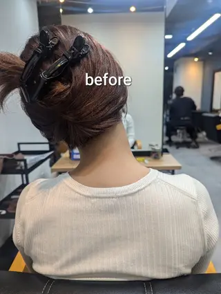 スパニスト 中川のヘアスタイル