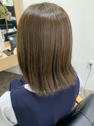 ミディアム カラー kakko所属・(kakko) ayumiのヘアスタイル