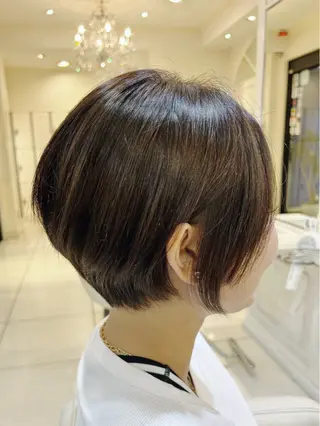 ショート 縮毛矯正 高橋佑のヘアスタイル
