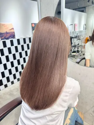 カラー ⭐️ハイトーン⭐️ 💕SAKURA💕のヘアスタイル