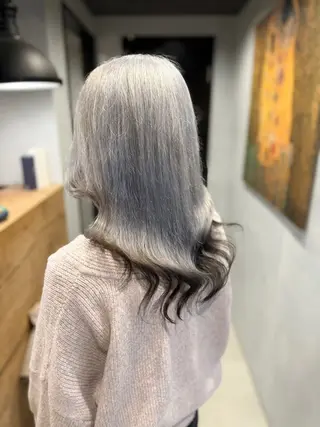 カラー SOURCE河原町 LICOのヘアスタイル