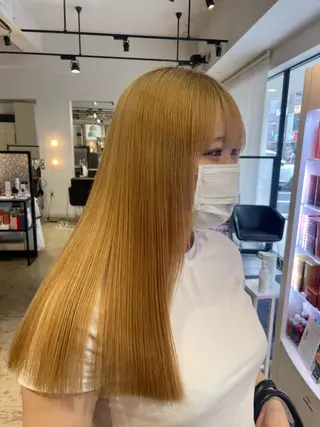 ロング hairsalon de Forever vida所属・猪野海生 カットモデル募集のヘアスタイル