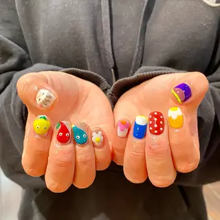 ネイル メンズヘア個性派 ネイル/コトミ🐸のネイルデザイン