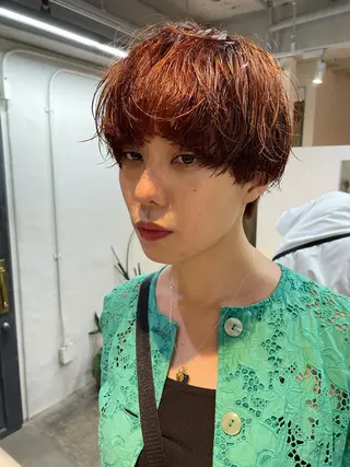 ショート パーマ 斎藤祐樹 /レイヤー/パーマのヘアスタイル