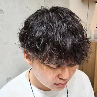 メンズ ショート パーマ KAZUMA /メンズ特化/パーマのヘアスタイル