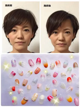 ネイル マナビス& ボワールのネイルデザイン