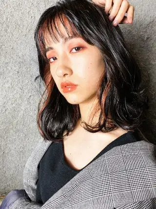 ミディアム 高橋 誉幸のヘアスタイル