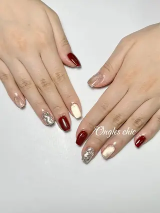 ネイル ongles chic24時間営業のネイルデザイン