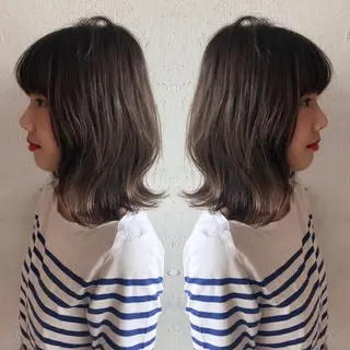 ミディアム あらき ちさとのヘアスタイル