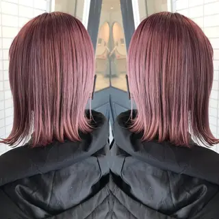 ミディアム カラー Livnaリヴナ立川所属・レイヤー/ハイライト /立川/赤池宏隆のヘアスタイル