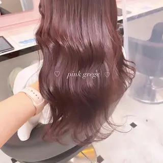 カラー RIKO👼🏻💓 韓国ガーリーのヘアスタイル