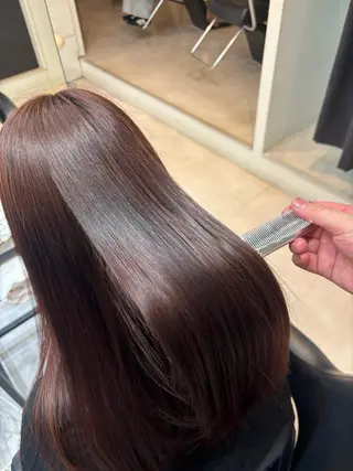 ロング 髪質改善特化美容師 久万祐人のヘアスタイル