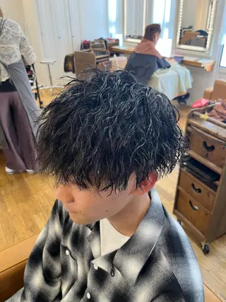 パーマ メンズ tasty private garden所属・🇨🇦海外美容師 FUMA🇨🇦のヘアスタイル