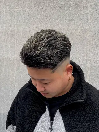 ショート パーマ 【再現性120%】 🔥龍也リュウヤ🔥のヘアスタイル