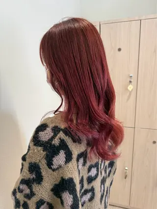 ロング カラー 宮田 心奈のヘアスタイル
